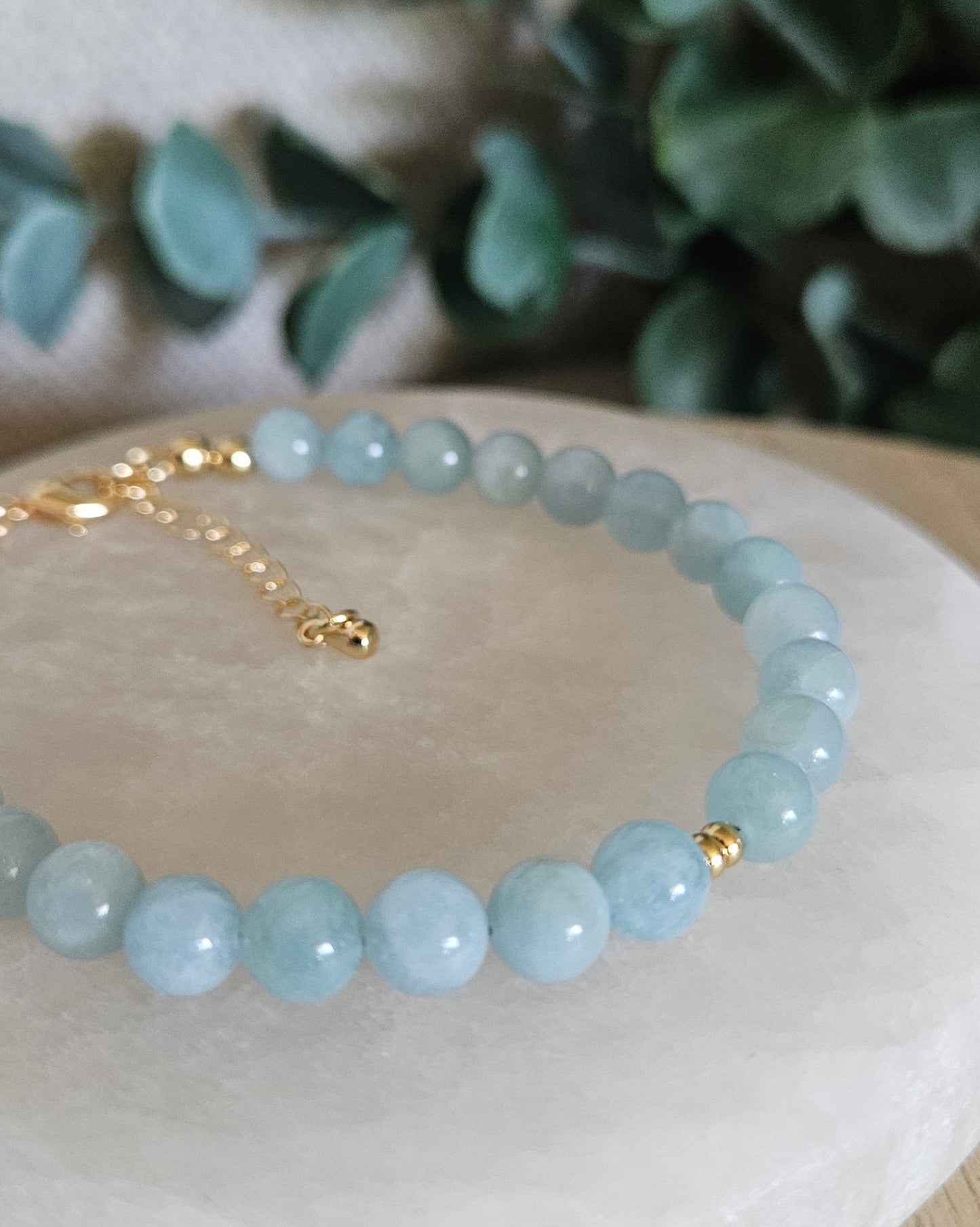 Aquamarine Bracelet | Calm, Courage & Clear Communication