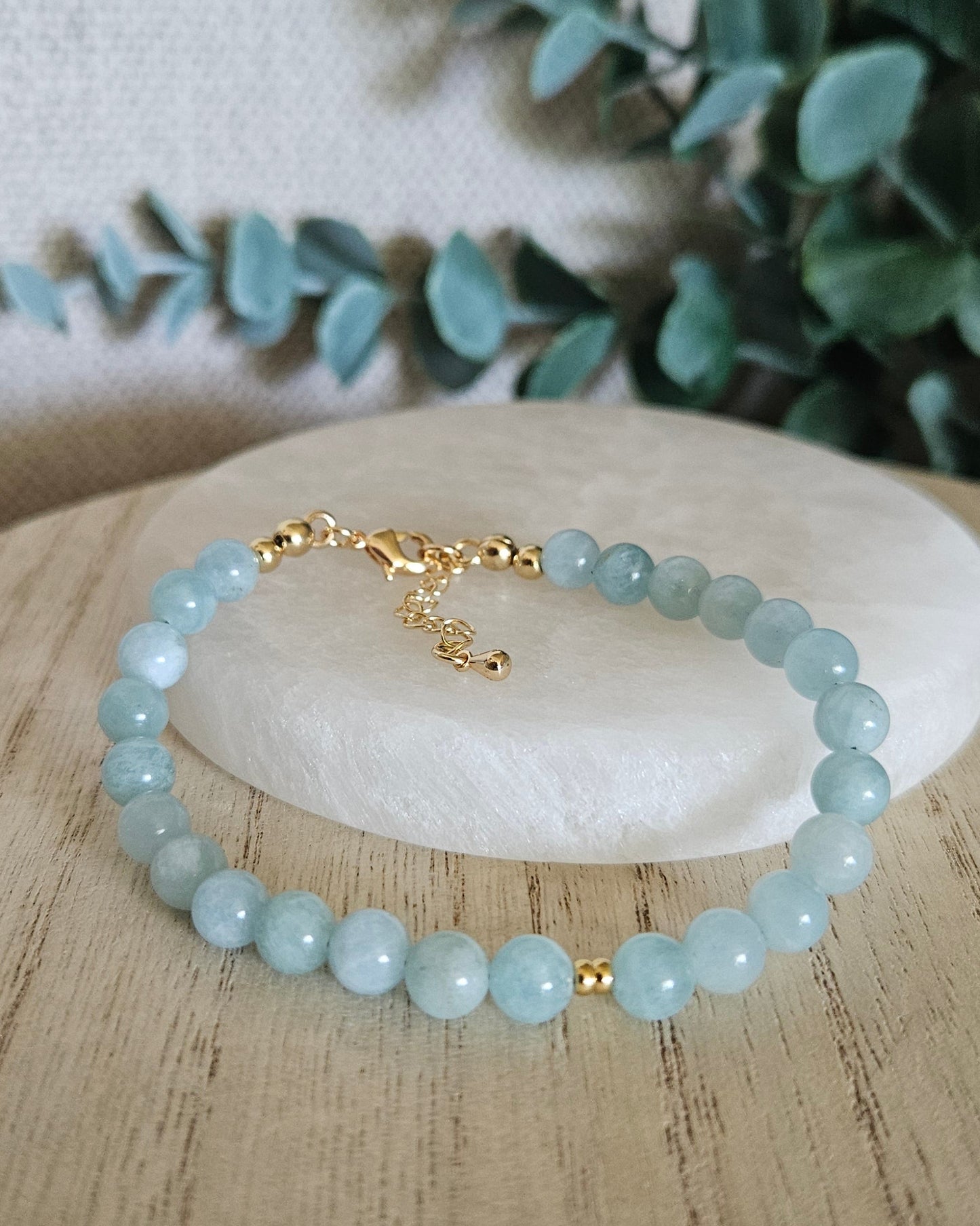 Aquamarine Bracelet | Calm, Courage & Clear Communication