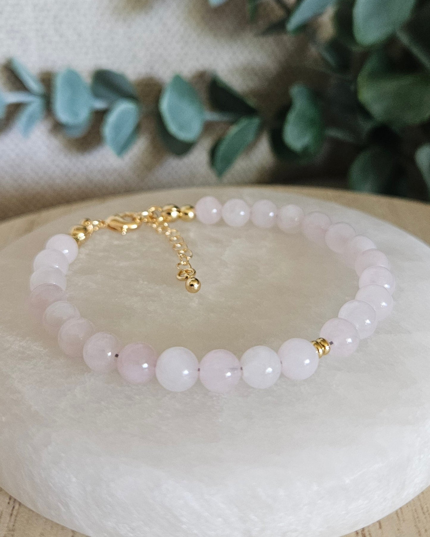 Rose Quartz Bracelet | Self-Love, Compassion & Emotional Healing