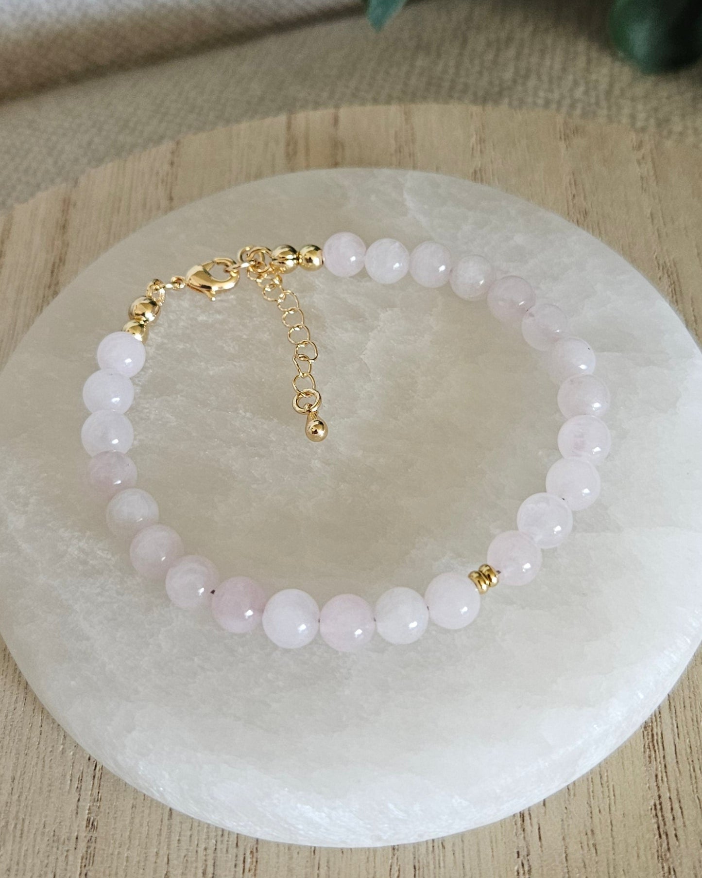 Rose Quartz Bracelet | Self-Love, Compassion & Emotional Healing
