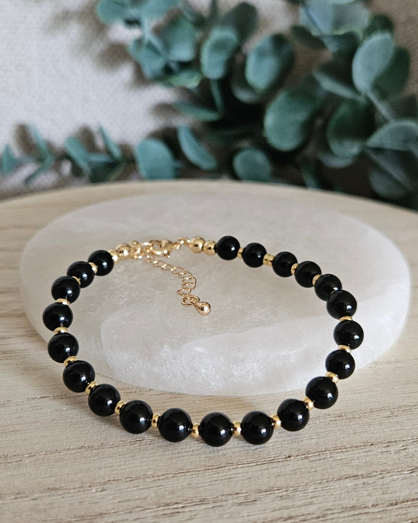 Black Onyx Echo Bracelet
