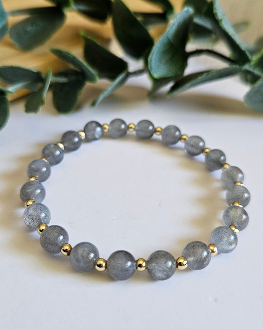 Aurora Rhythm Bracelet | Labradorite for Intuition and Transformation