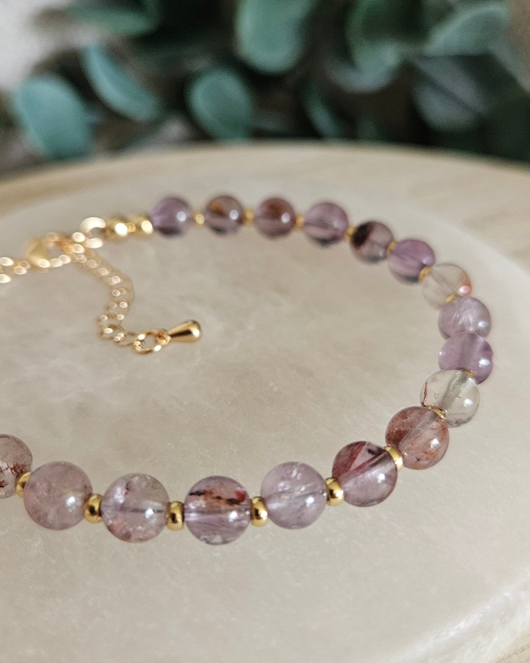 Super seven gemstone bracelet