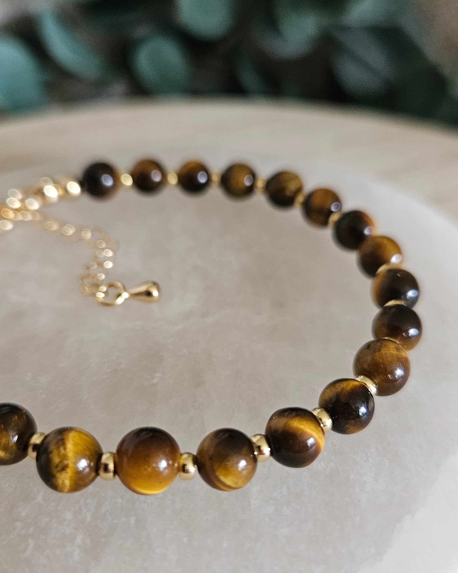 tiger's eye bracelet