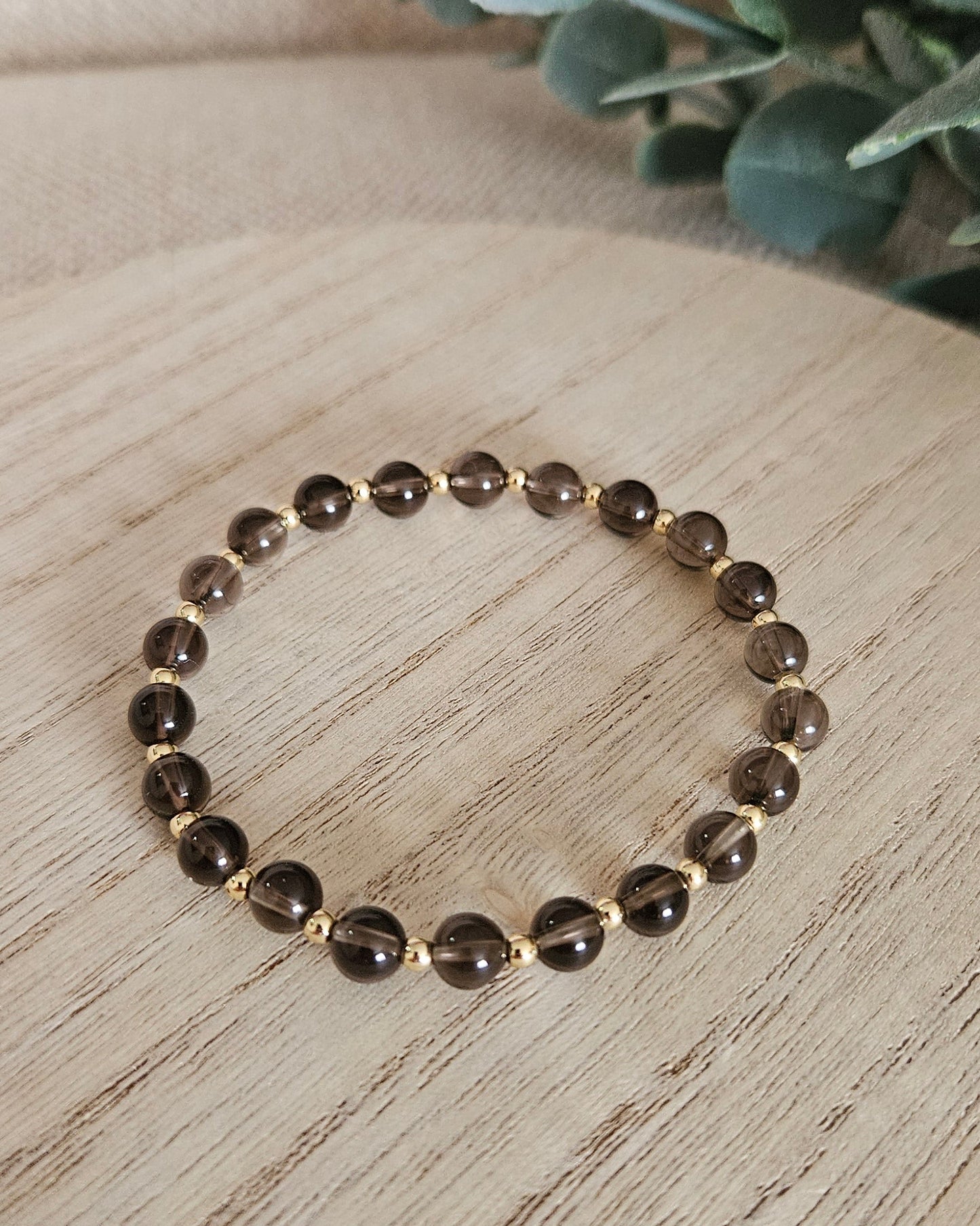 Smoky Quartz Bracelet | Steady Ground & Gentle Release