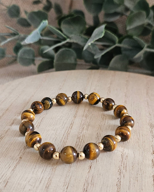 Tiger Eye Bracelet | Steady Focus & Inner Resolve